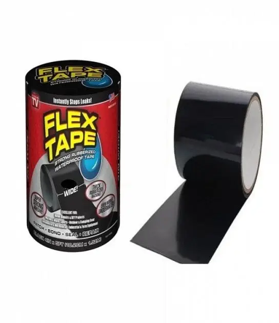 Водонепроникна ізоляційна надміцна скотч-стрічка Flex Tape 30 см