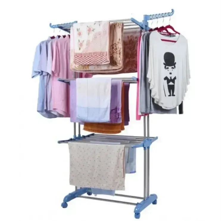 Багатоярусна сушарка для білизни GARMENT RACK WITH WHEELS