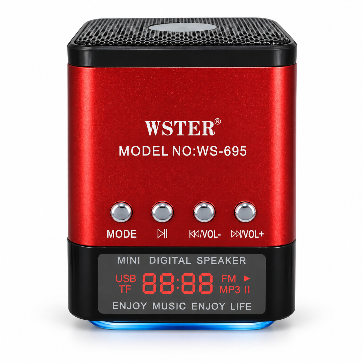 Портативна колонка WSTER WS-695 3 Вт з USB, microSD та FM-радіо