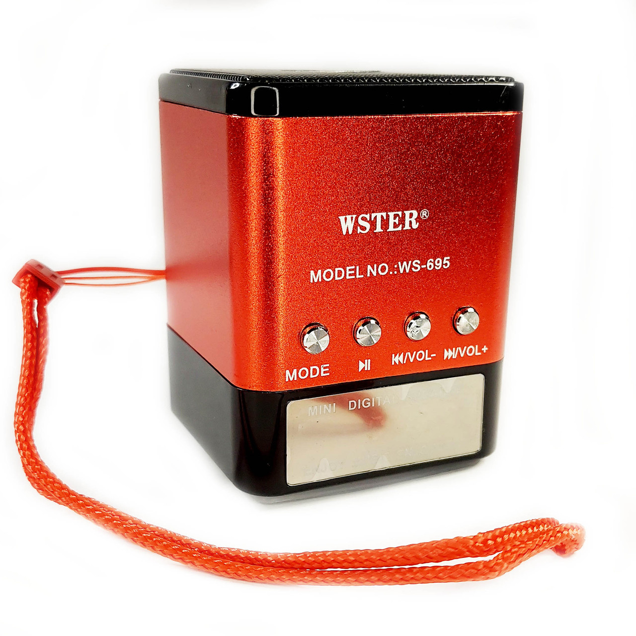 Портативна колонка WSTER WS-695 3 Вт з USB, microSD та FM-радіо — фото 3
