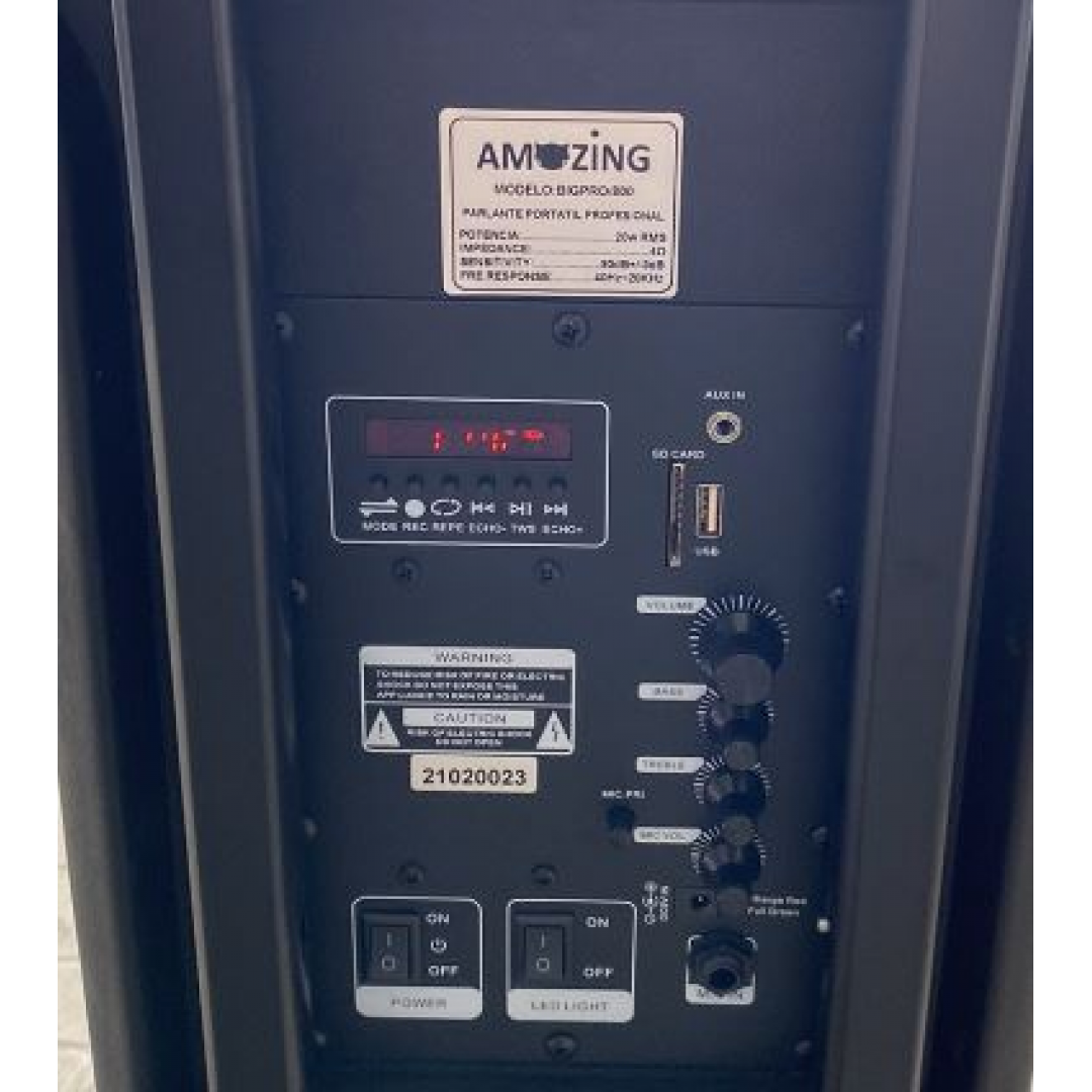 Портативна колонка Big Pro 800 Bluetooth — фото 4
