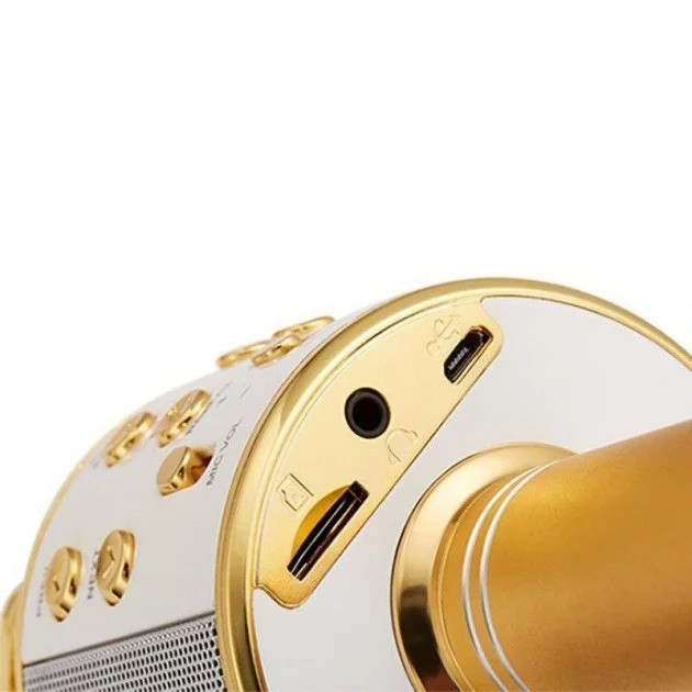 Бездротовий караоке мікрофон WSTER WS-858 з Bluetooth та вбудованою колонкою — фото 2