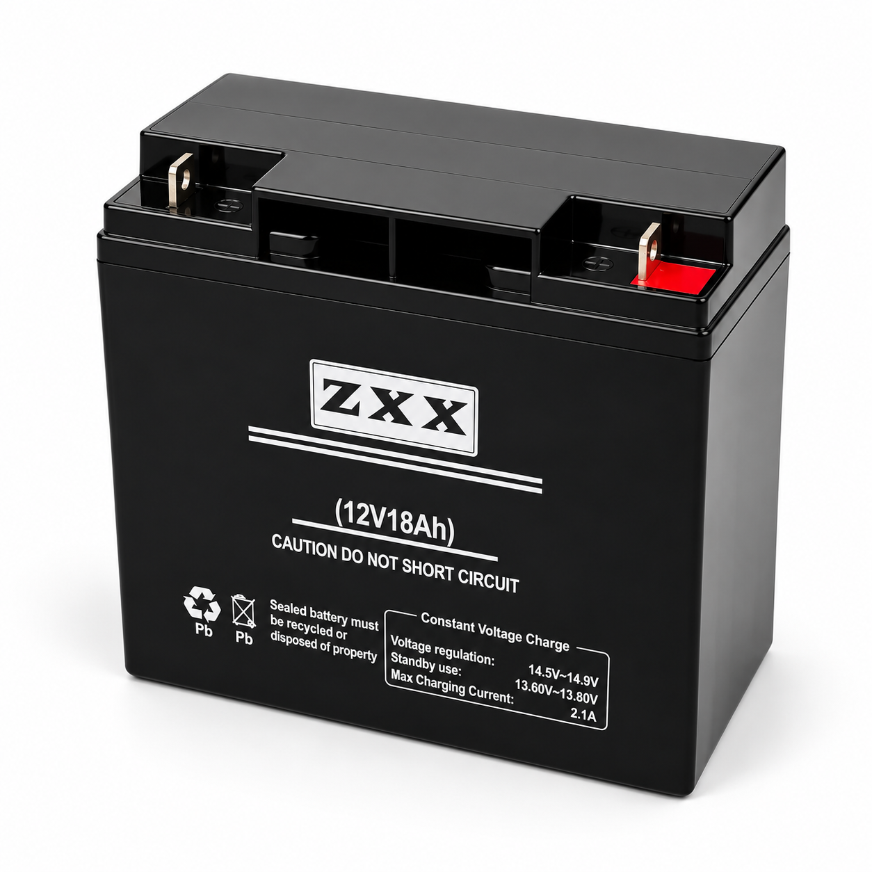 Герметичний свинцево-кислотний акумулятор ZXX 12 В, 18 А·год
