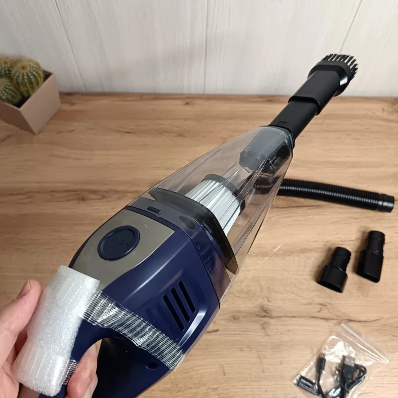 Бездротовий ручний пилосос синій Venera — фото 3