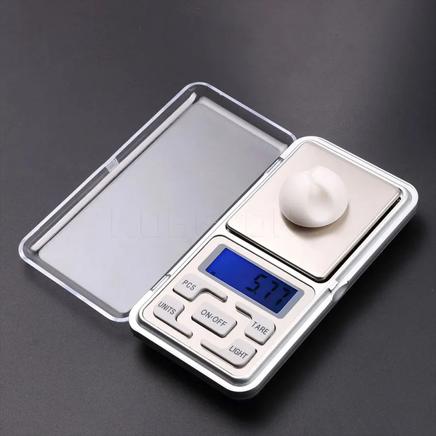 Ювелірні електронні ваги LUX Pocket Scale MH-200 точність 0,01 г — фото 4