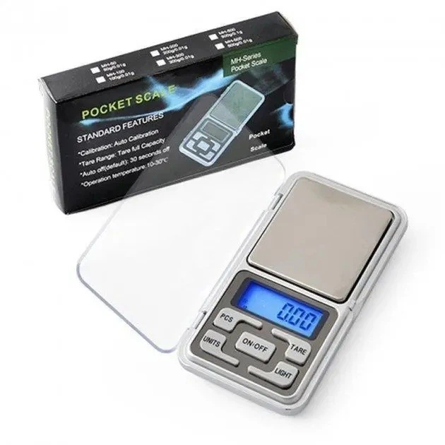 Ювелірні електронні ваги LUX Pocket Scale MH-200 точність 0,01 г — фото 7